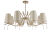 Подвесная люстра Crystal Lux RENATA SP8 GOLD