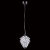 Подвесной светильник Crystal Lux CHARME SP1+1 LED CHROME/TRANSPARENT