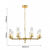 Подвесная люстра Favourite 2673-8P