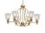 Подвесная люстра Newport 4736/C gold