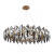 Подвесная люстра Divinare 7203/17 LM-12