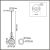 Подвесной светильник LUMION 8299/1A