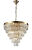 Каскадная люстра Crystal Lux ABIGAIL SP-PL15 D620 GOLD/TRANSPARENT