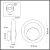 Бра Odeon Light 5443/1W