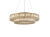 Подвесная люстра Newport 8450+28/S gold