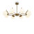 Люстра на штанге Freya FR5173PL-08BS