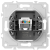 Механизм розетки RJ45 одиночная cat.5/ClassE-8, серия DB