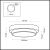 Накладной светильник Odeon Light 2746/1C