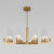 Подвесная люстра Eurosvet 60133/8 латунь
