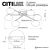 Накладная люстра Citilux CL226A163