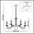 Подвесная люстра LUMION 8034/16