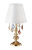 Настольная лампа Crystal Lux MERCEDES LG1 GOLD/COLOR