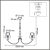 Подвесная люстра LUMION 8283/8