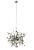 Подвесная люстра Crystal Lux GARDEN SP3 D400 CHROME