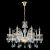 Подвесная люстра Crystal Lux MONICA SP8 GOLD