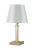 Настольная лампа Crystal Lux NICOLAS LG1 GOLD/WHITE