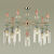 Люстра на штанге Odeon Light 4855/7C