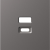 Накладка для розеток USB, матовый титан, серия A07