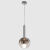 Подвесной светильник Crystal Lux ECLIPSE SP1 D130 CHROME