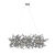 Подвесная люстра LOFT IT 10101/600 Chrome