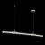 Подвесной светильник Crystal Lux LINEUP SP24W LED CHROME