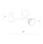 Бра ARTE Lamp A4107AP-1WH