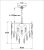 Подвесная люстра Fluorite FL1061-5P